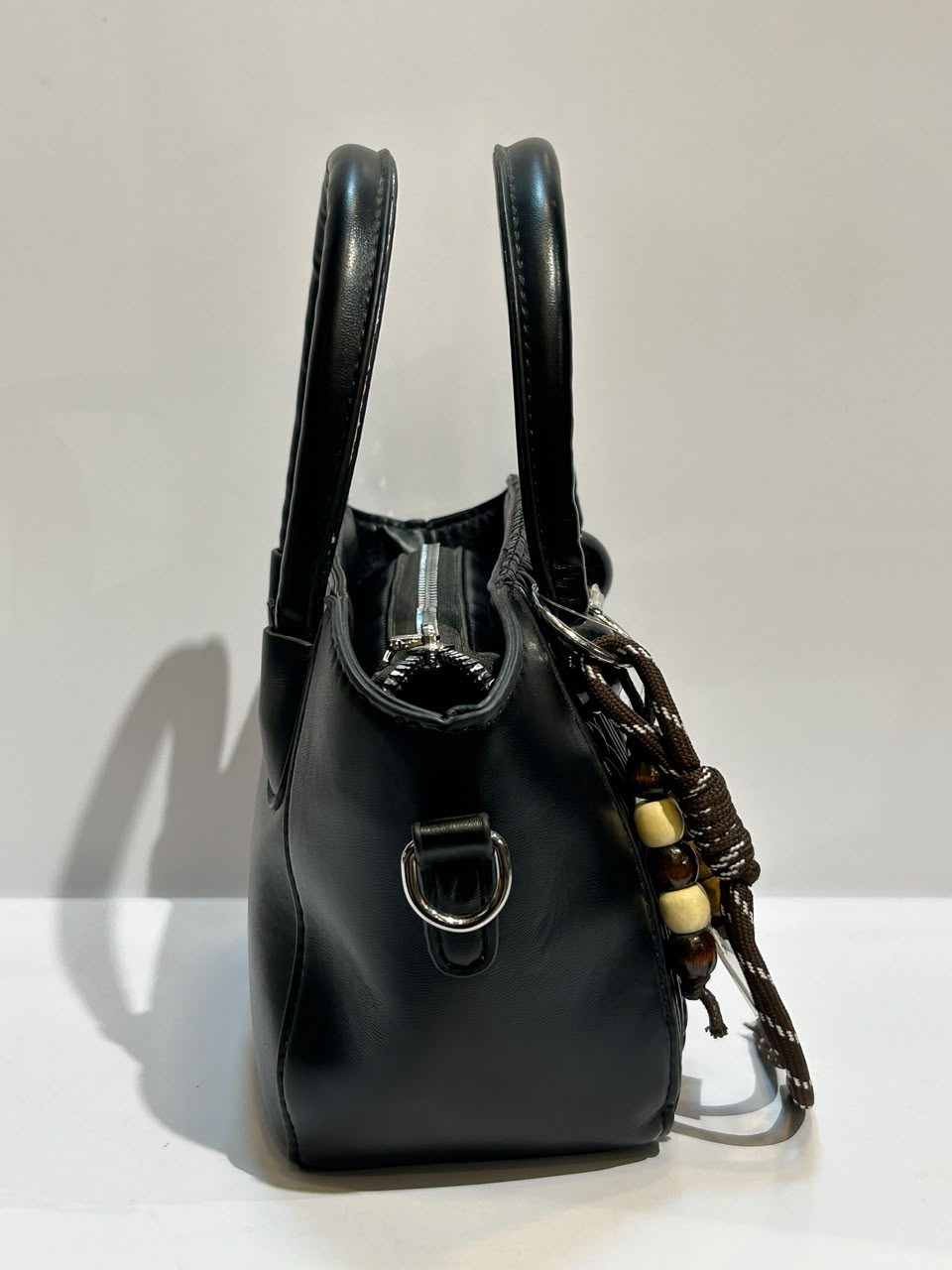 Slim Double Bag - Stylish Compact Double Compartment Handbag