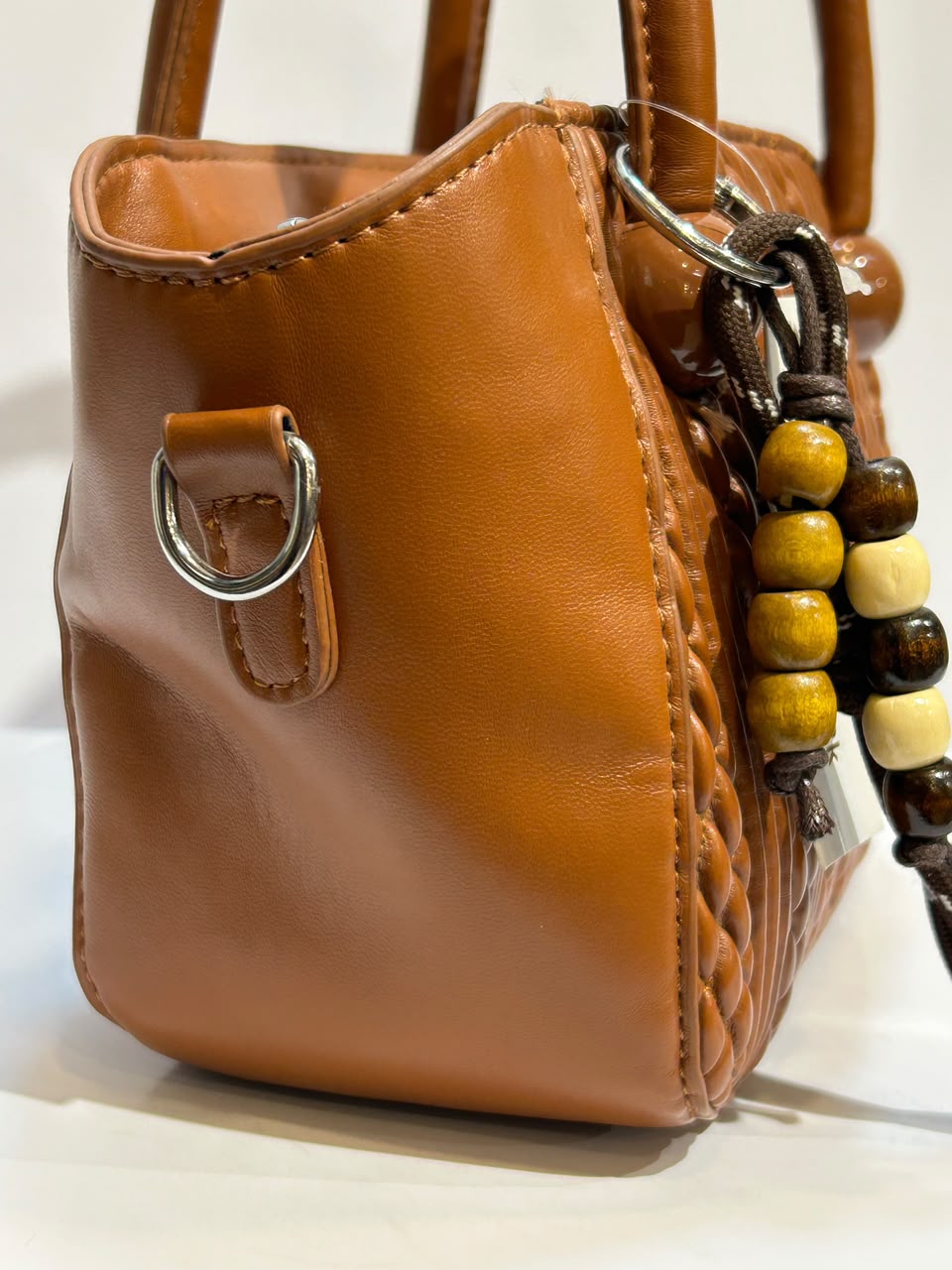 Slim Double Bag - Stylish Compact Double Compartment Handbag