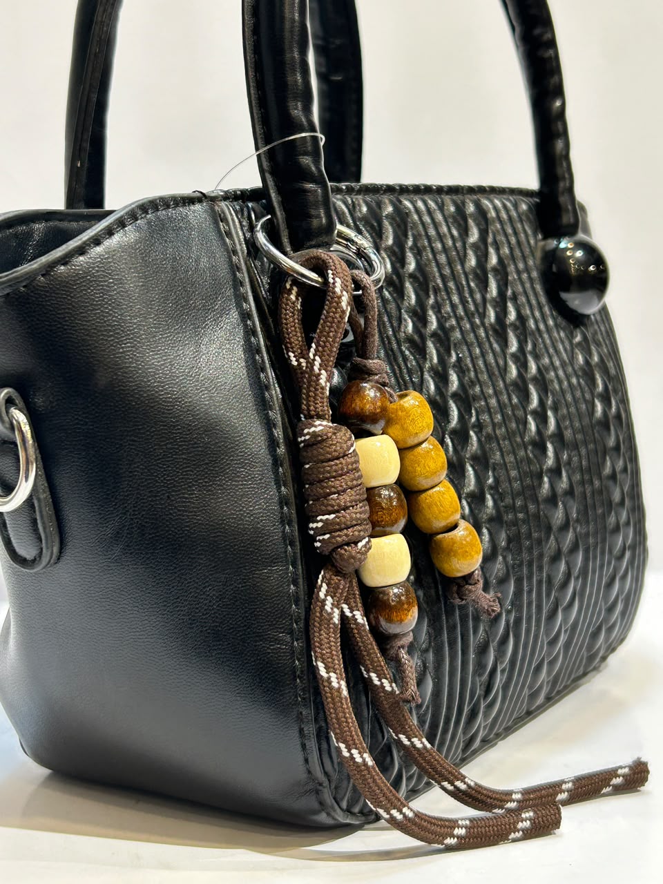 Slim Double Bag - Stylish Compact Double Compartment Handbag