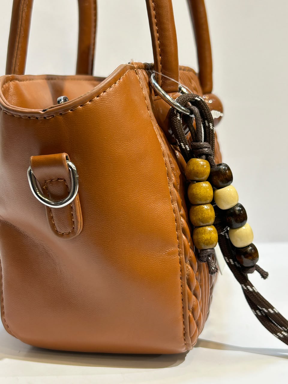 Slim Double Bag - Stylish Compact Double Compartment Handbag