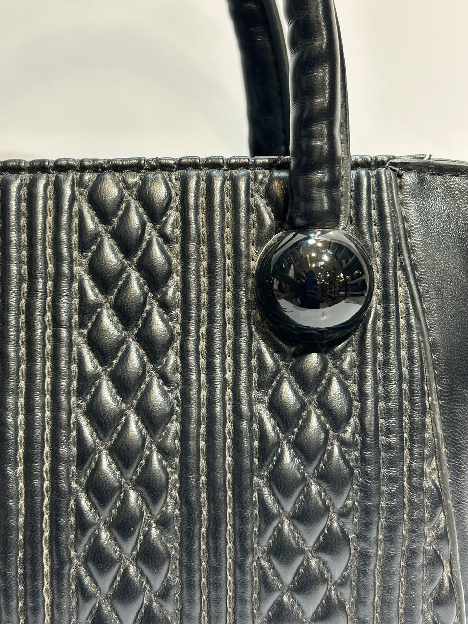 Slim Double Bag - Stylish Compact Double Compartment Handbag