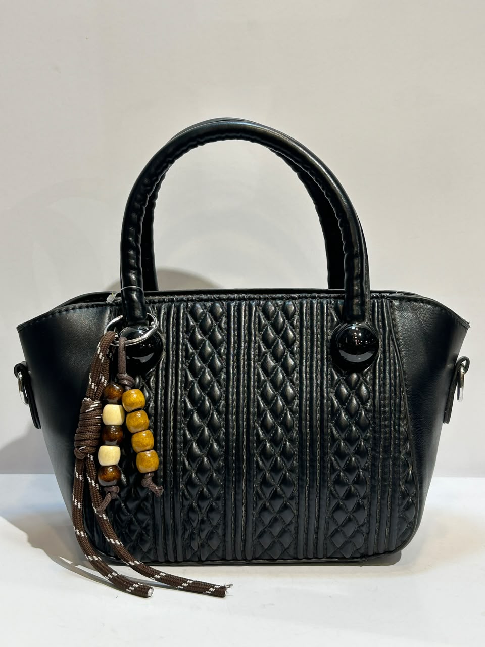 Slim Double Bag - Stylish Compact Double Compartment Handbag