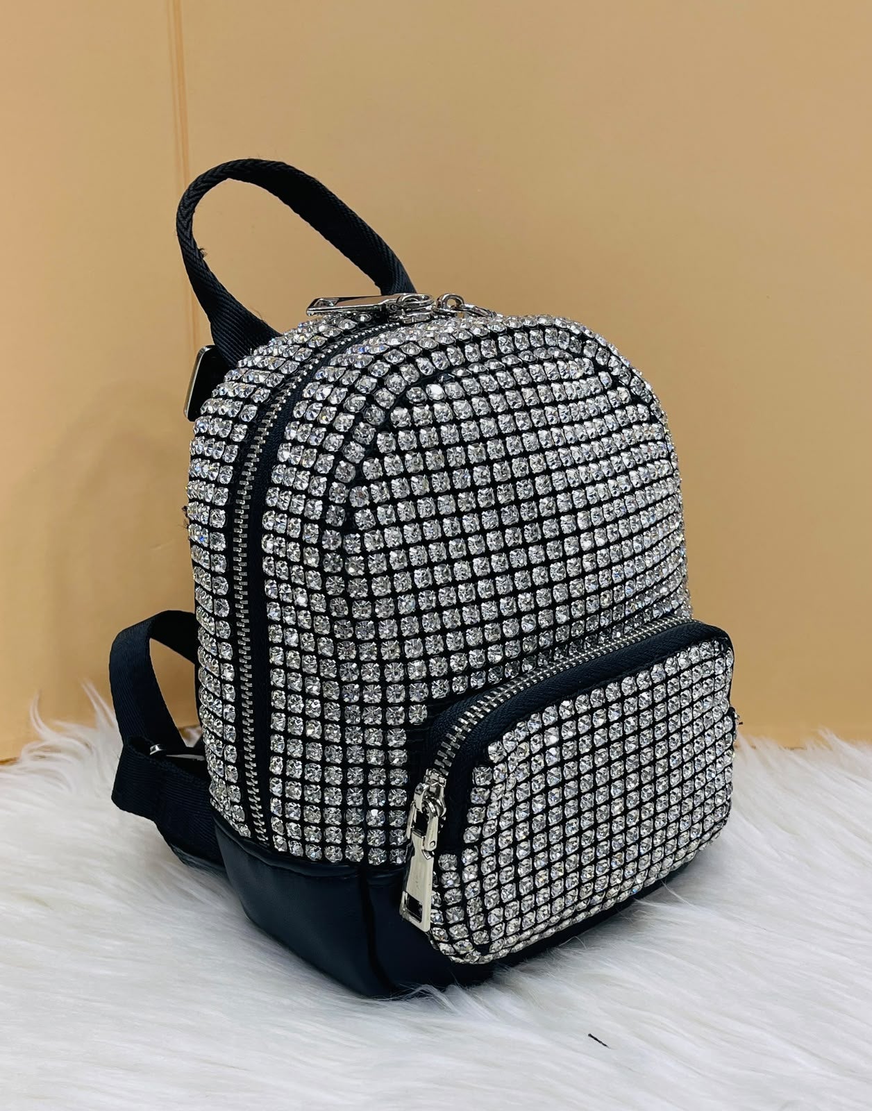 Turkish Stone Bag Pack - Premium Embellished Designer Backpack