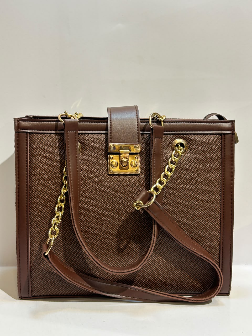 Double Lock Bag – Stylish & Elegant Everyday Fashion Bag