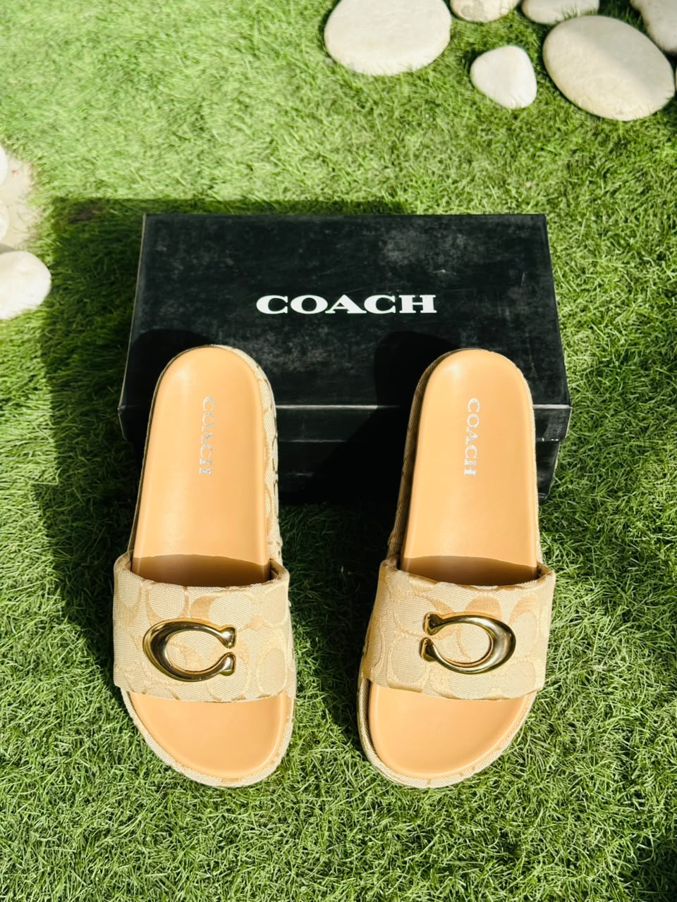 Coach Slide Sandals - Stylish Designer Casual Footwear