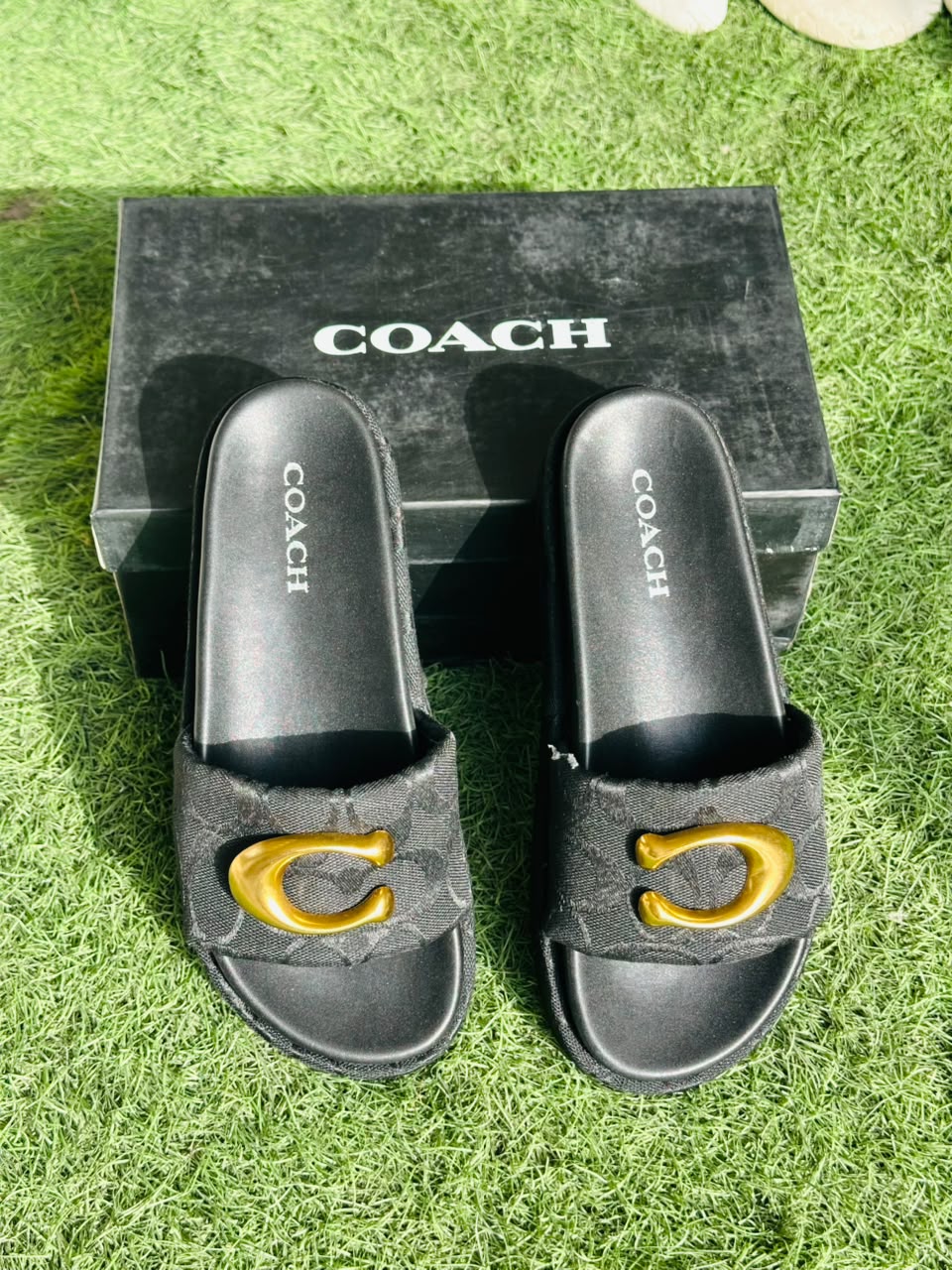 Coach Slide Sandals - Stylish Designer Casual Footwear