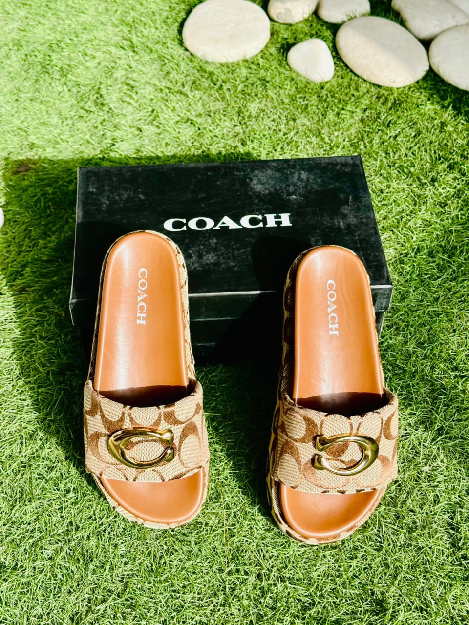 Coach Slide Sandals - Stylish Designer Casual Footwear