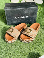 Coach Slide Sandals - Stylish Designer Casual Footwear