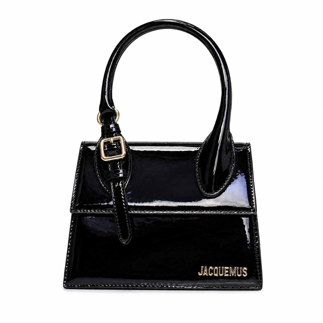 Elegant Glossy Mini Top Handle Bag for Women – Chic Fashion Handba