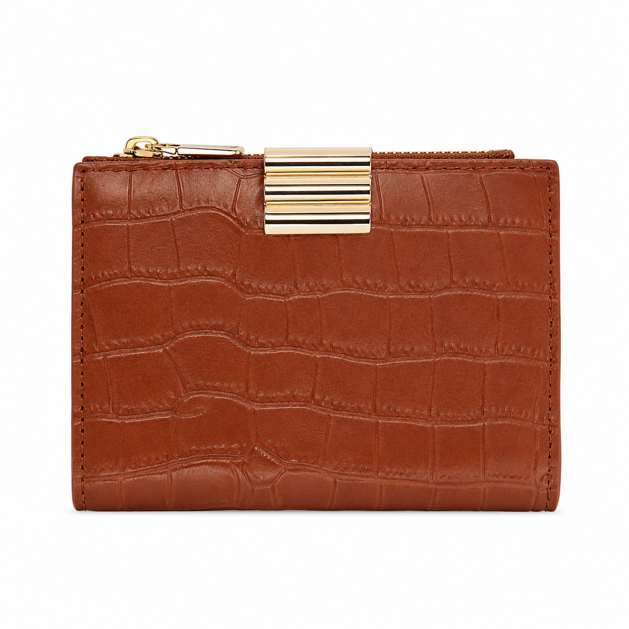 Luxury Croc Texture Mini Wallet